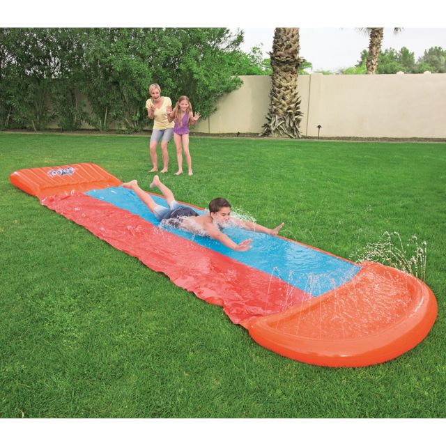 Bestway 52328 Double Glissade d'eau et Toboggan