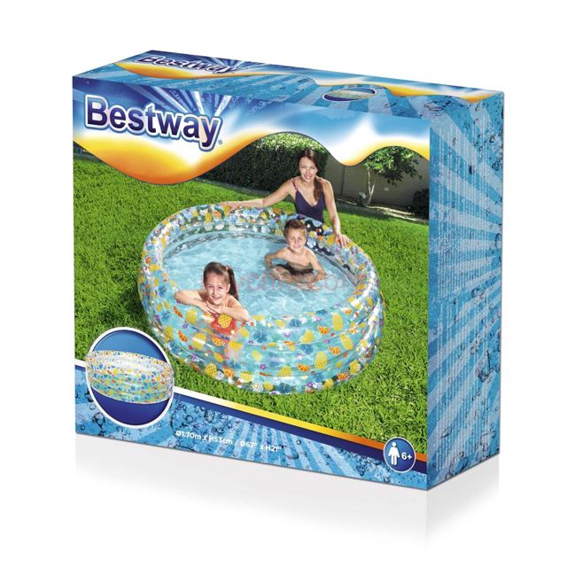 Bestway Piscine Ronde Gonflable 170x53cm 51048