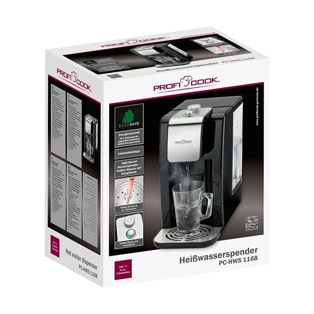 Proficook D'eau Chaude 2.2L 2600W PC-HWS 1168