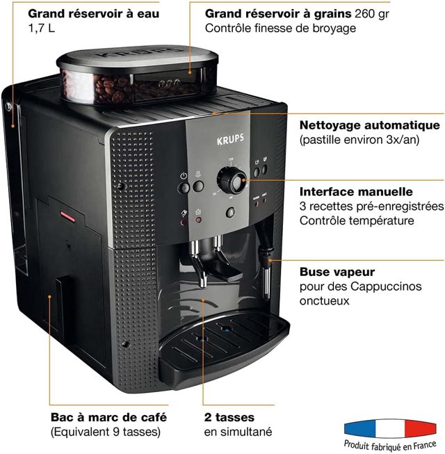 Krups machine a café essential Cafetière YY8125FD