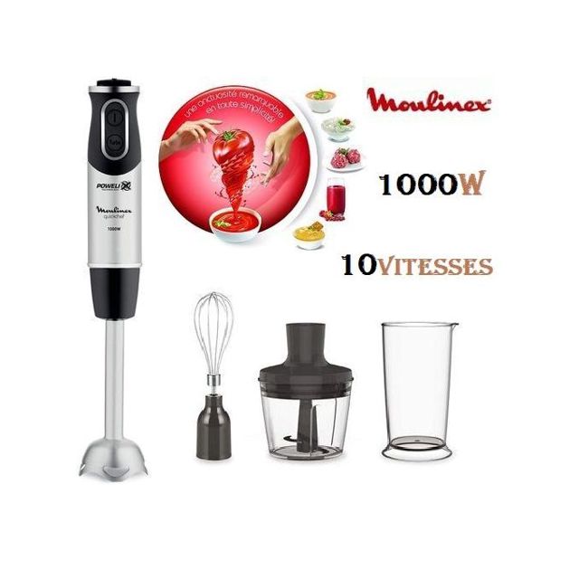 Moulinex QuickChef Mixeur plongeant DD655810