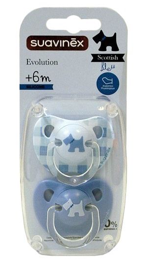 Suavinex Tétines bébé Evolution 6 mois