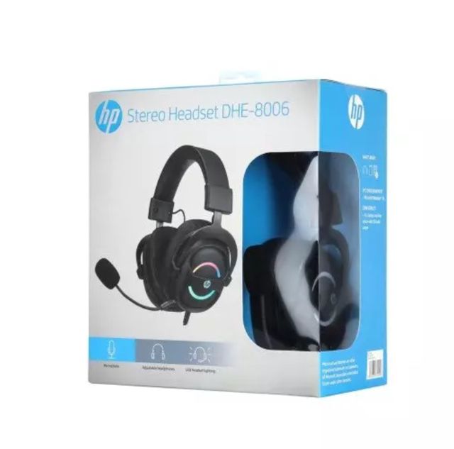 HP DHE-8006 Casque de jeu virtuel surround 7.1