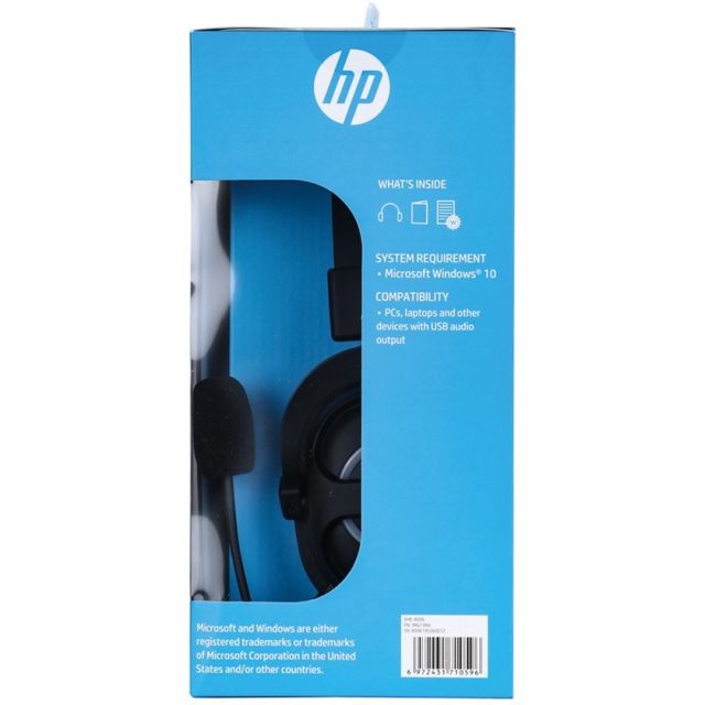 HP DHE-8006 Casque de jeu virtuel surround 7.1