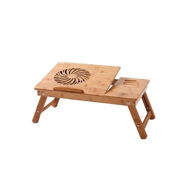 Capsys table laptop refroidissement Usb En Bois Bm92