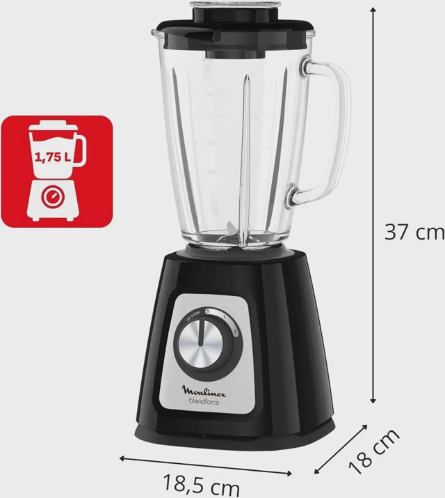 Moulinex blender mixeur 800w 1.75L LM439D10