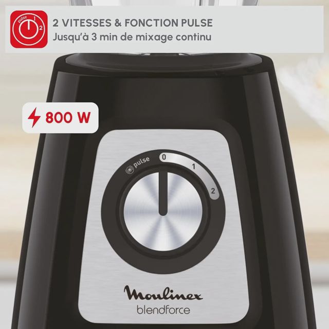 Moulinex blender mixeur 800w 1.75L LM439D10