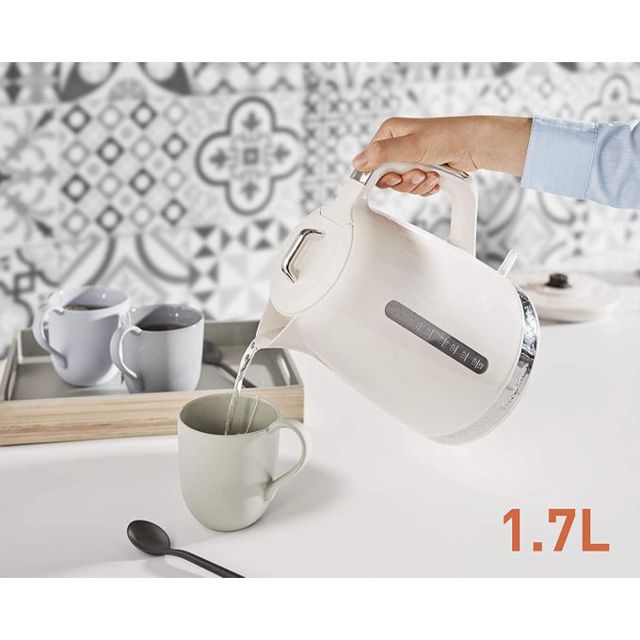 Moulinex bouilloire soleil blanc 1.7L 2400w By320A10