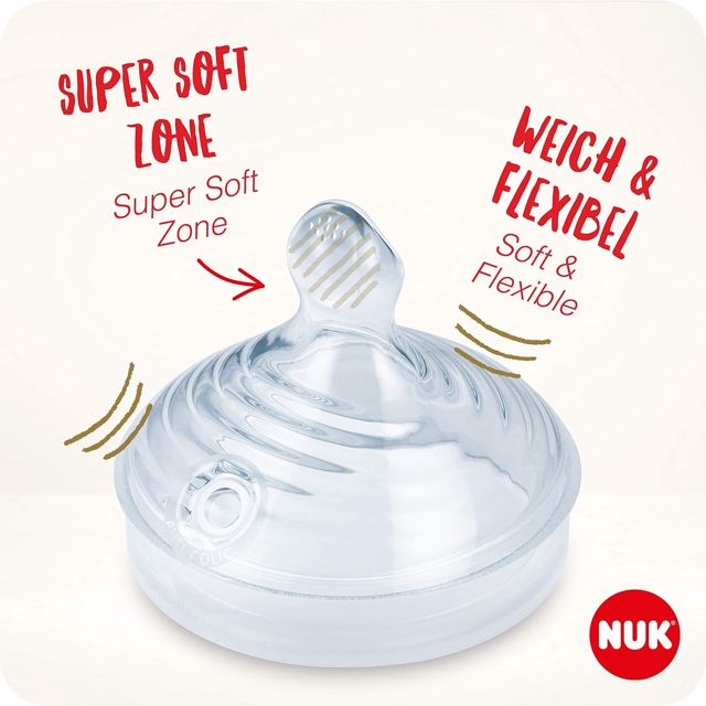 Nuk nature sense avec temperature control 120ml