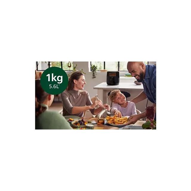 Philips friteuse digital 5.6L airfryer HD9257/80 1700W