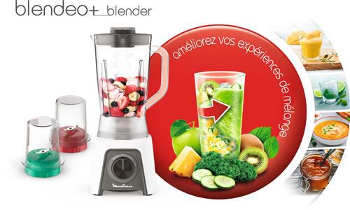 Blender Moulinex Blendeo+ 450 W LM2C3110