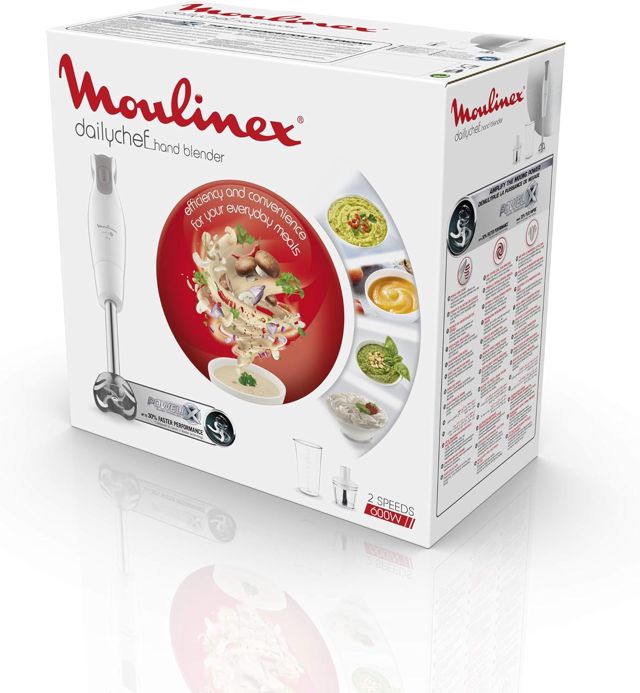 Moulinex Dailychef Mixeur 2en1 2vitesses DD552110