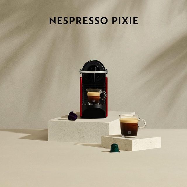 Delonghi espresso Pixie aluminium 19bar EN124S