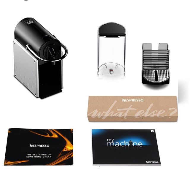 Delonghi espresso Pixie aluminium 19bar EN124S