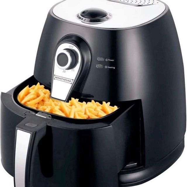 Royalty Line friteuse à air chaud 3L 1400watt Noir aft1