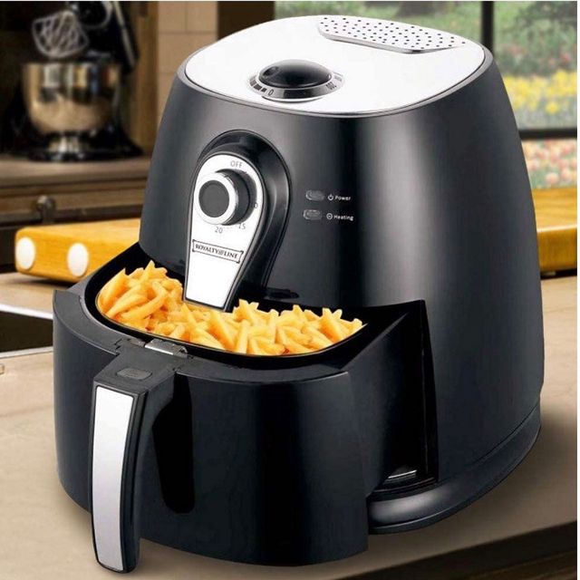 Royalty Line friteuse à air chaud 3L 1400watt Noir aft1