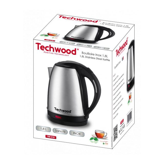 Techwood bouilloire electrique tbi-1827