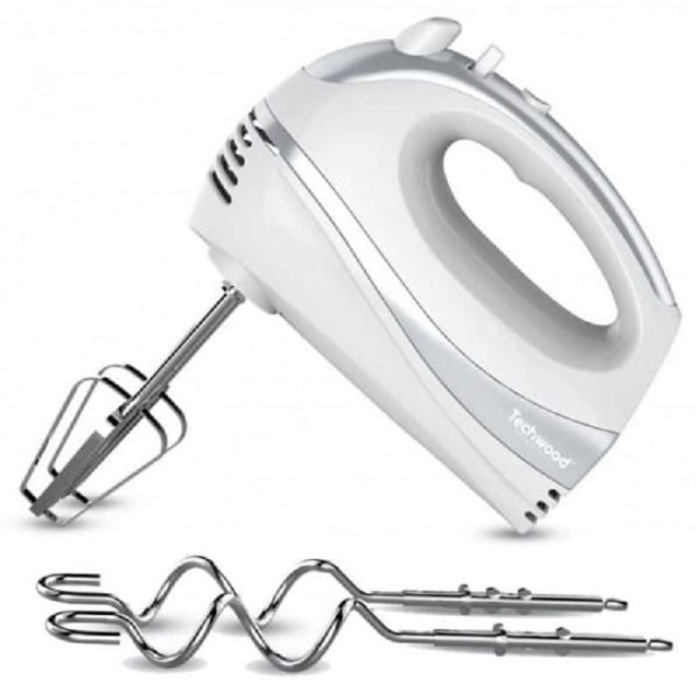 Techwood batteur à mains 200 W blanc tmm-8001