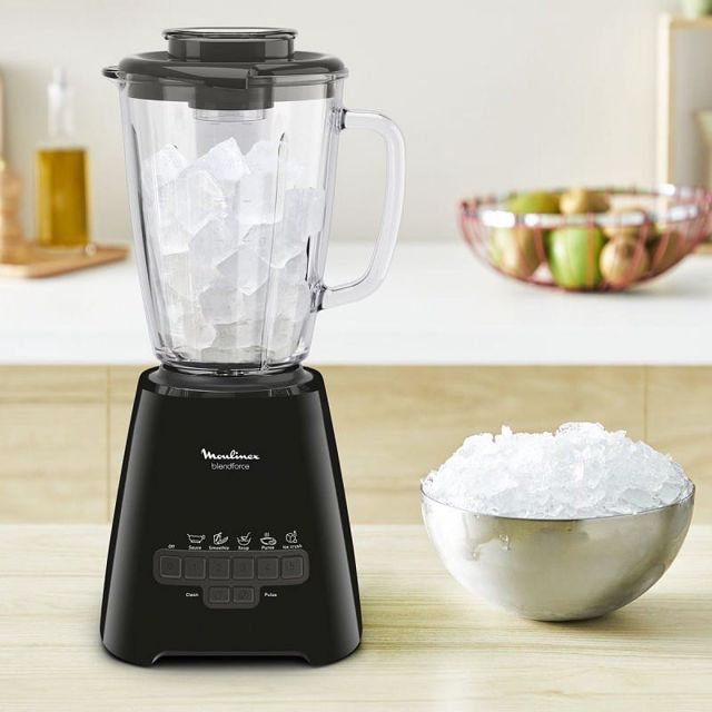 Moulinex blender bol en verre LM480810 noir