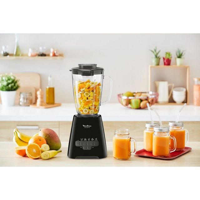 Moulinex blender bol en verre LM480810 noir
