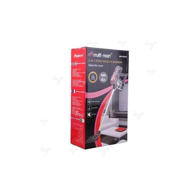 Multismart aspirateur balai 500ml 800w