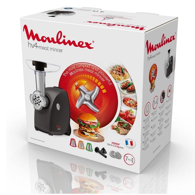 Moulinex hachoir à viande hv4 me472832