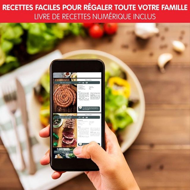 Moulinex friteuse sans huile 4.2L ez505d10