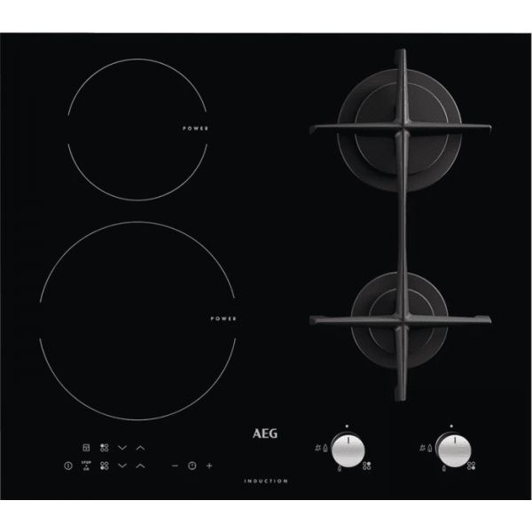 AEG plaque mix gaz induction HD634170NB