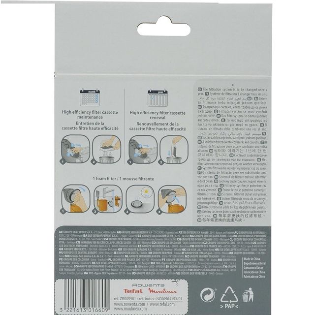 Rowenta Kit Filtration Compact Power ZR005901 (Pièce)