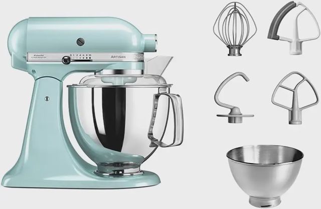 Kitchenaid artisan robot patissier 4.8L Bleu Glacier