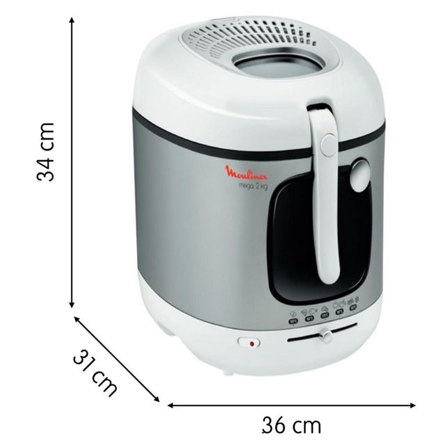 Moulinex friteuse à huile AM480070 3L
