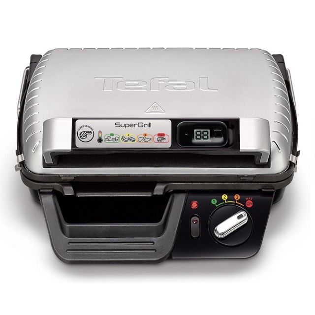Tefal super grill grille viande GC451B12 2000 W
