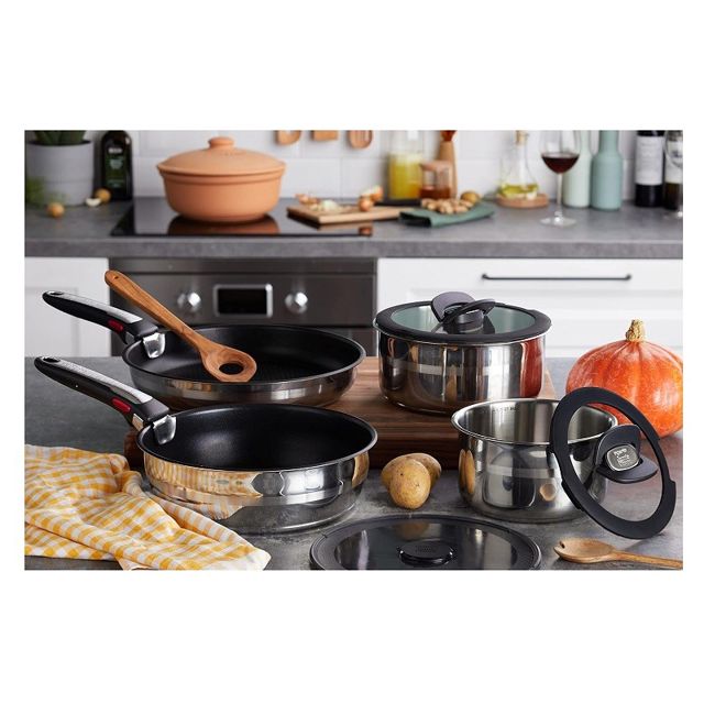 Tefal ingenio jamie oliver set de casseroles L95691