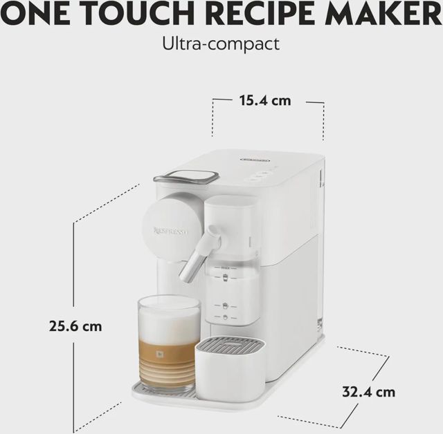 Delonghi cafétière nespresso lattissima one evo EN510.W
