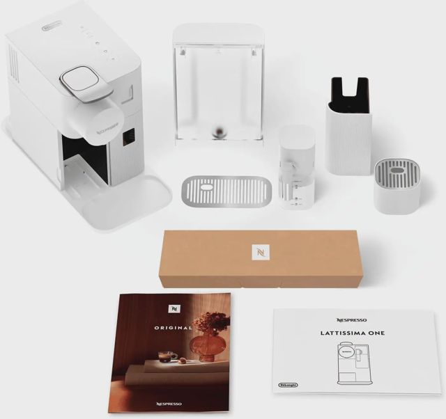 Delonghi cafétière nespresso lattissima one evo EN510.W