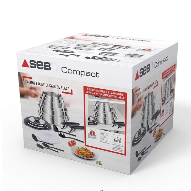 Seb batterie de cuisine 20 pièces L953SK04
