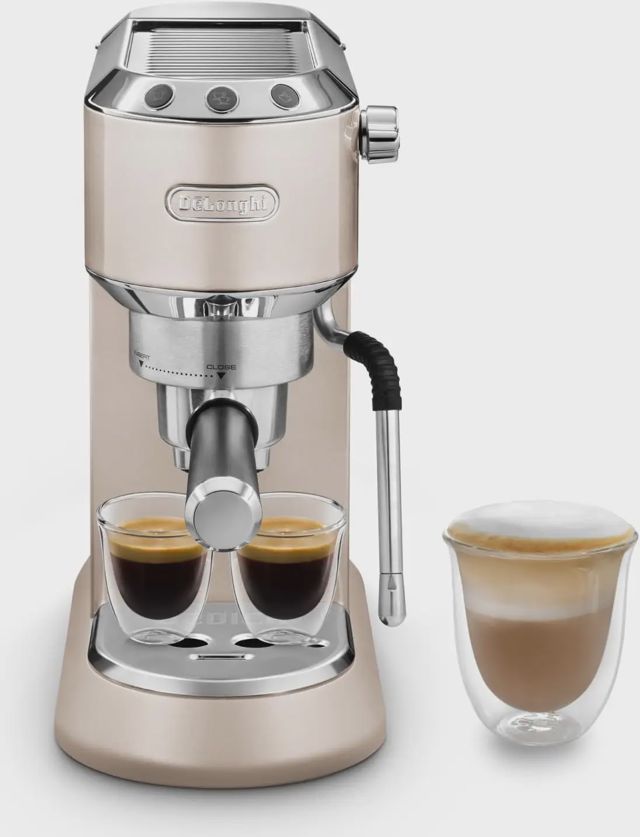 DeLonghi cafetiere dedica pompe metalic EC785.BG