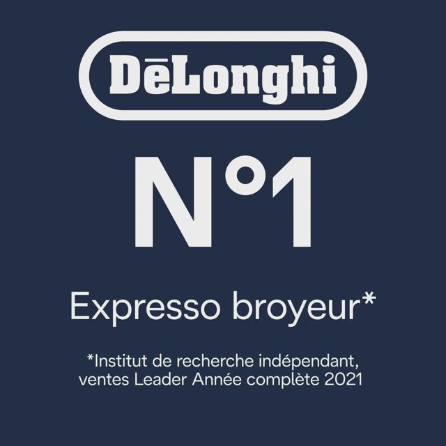 DeLonghi cafetiere dedica pompe metalic EC785.BG