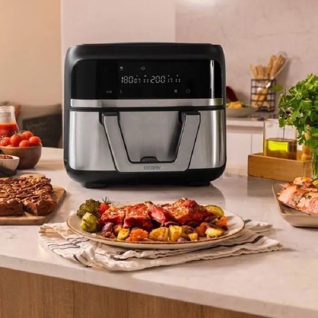 Cecotec cecofry friteuse 9L dual 9000 Double températures