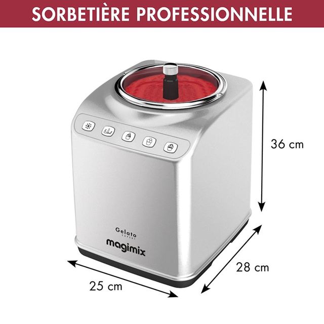 MAGIMIX gelato expert sorbetière turbine 11680