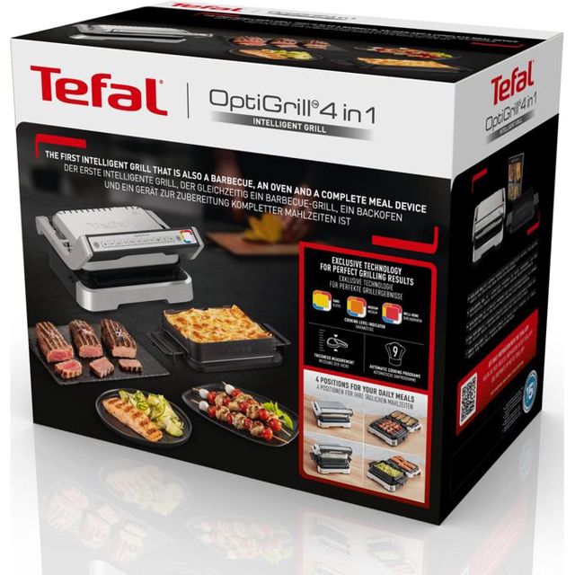 Tefal panineuse optiGrill 4en1 GC774D10