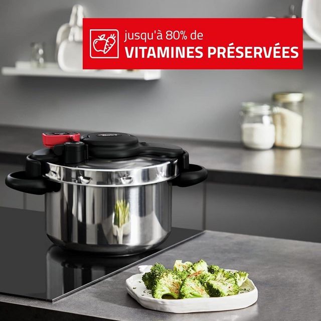 Seb clipso minut now autocuiseur 6L P4900750