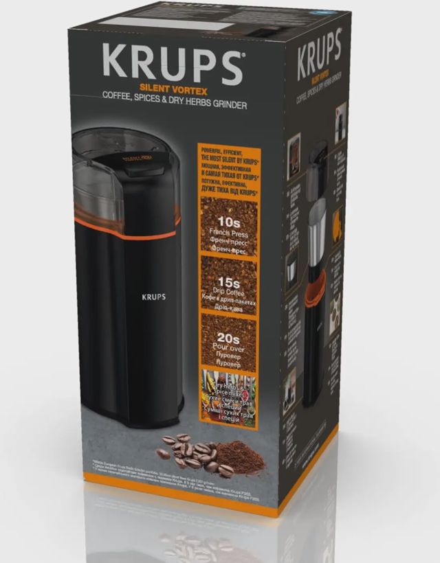 Krups moulin à café électrique GX332810