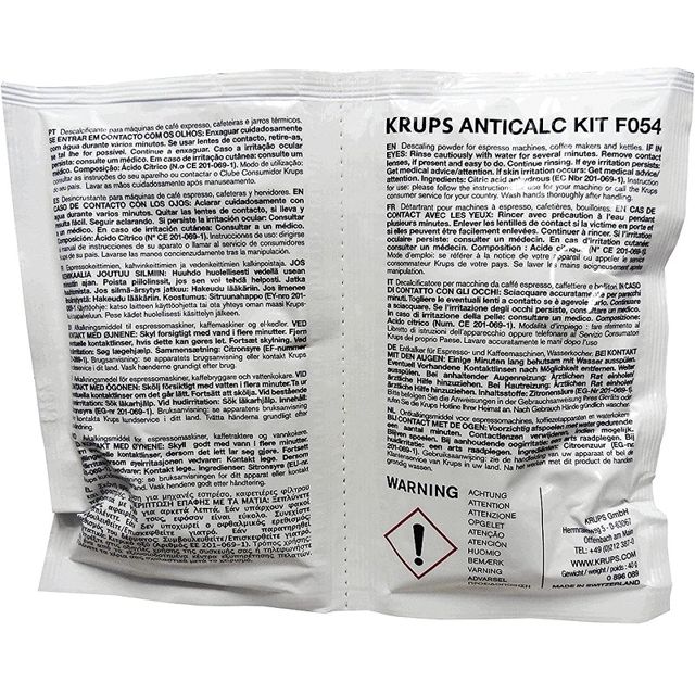 Krups kit entretien auto expresso broyeur XS530010 (pièce)