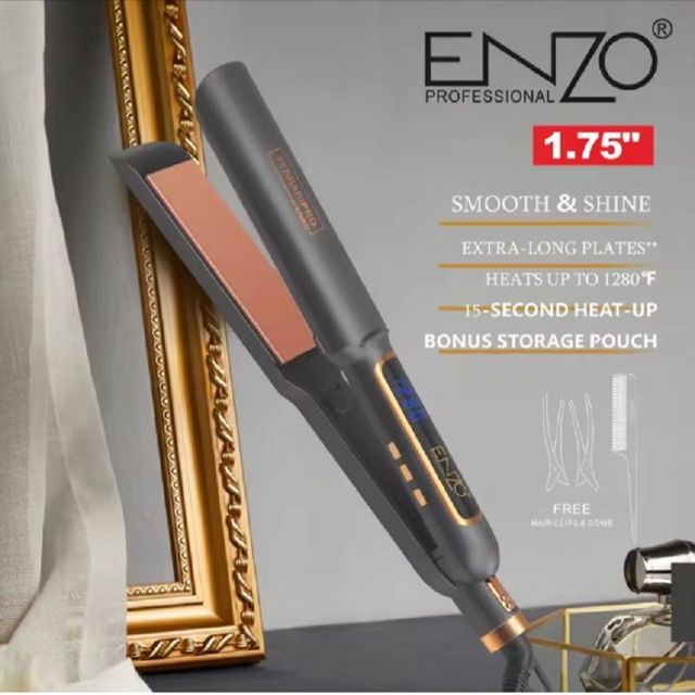 Enzo lisseur cheveux 55W en-3204