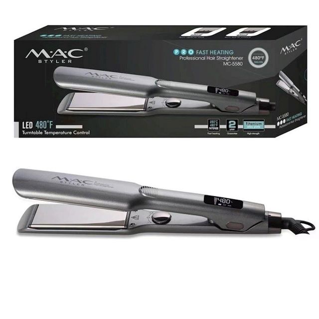 Mac lisseur mc-5580 LCD Titane Puissance 60W