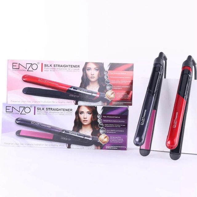 Enzo lisseur cheveux double plaque en-3119