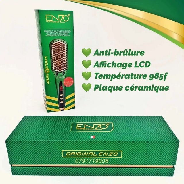 Enzo lisseur en-4105 300°F a 985°F dents céramique