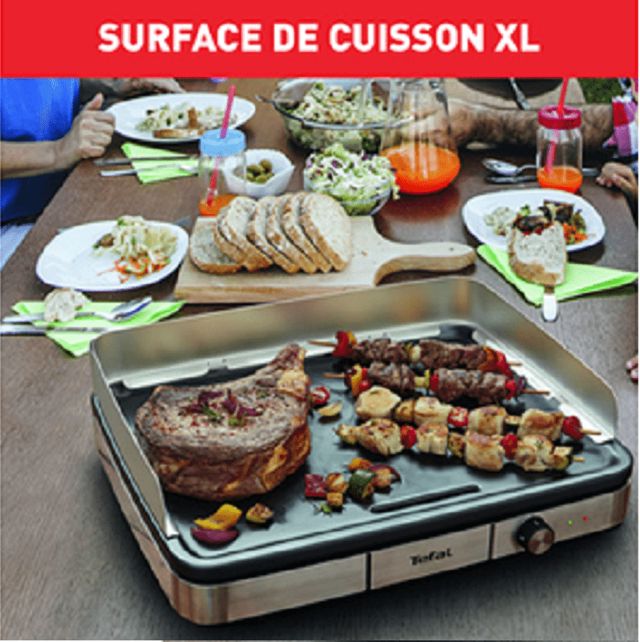 Tefal grill maxi plancha XXL 12 personnes CB690D12