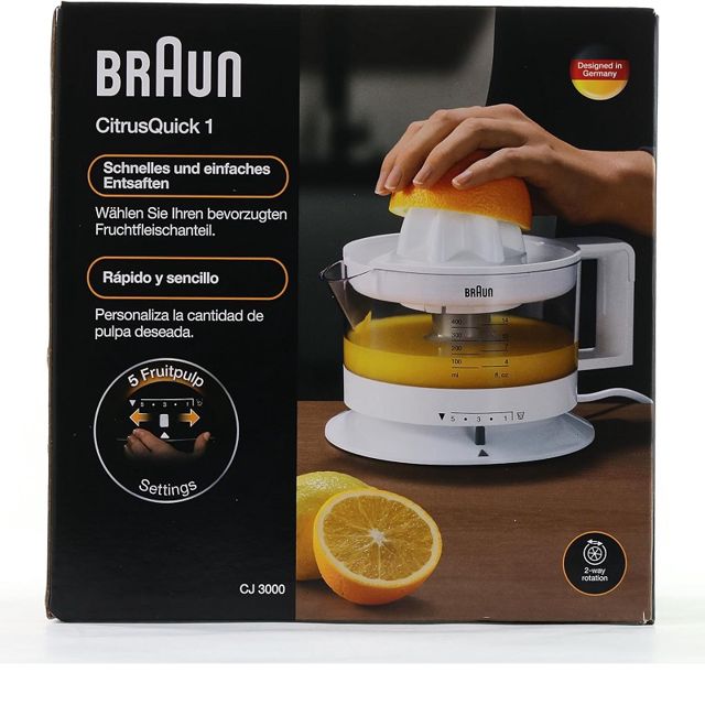 Braun presse agrume electrique CJ3000WH